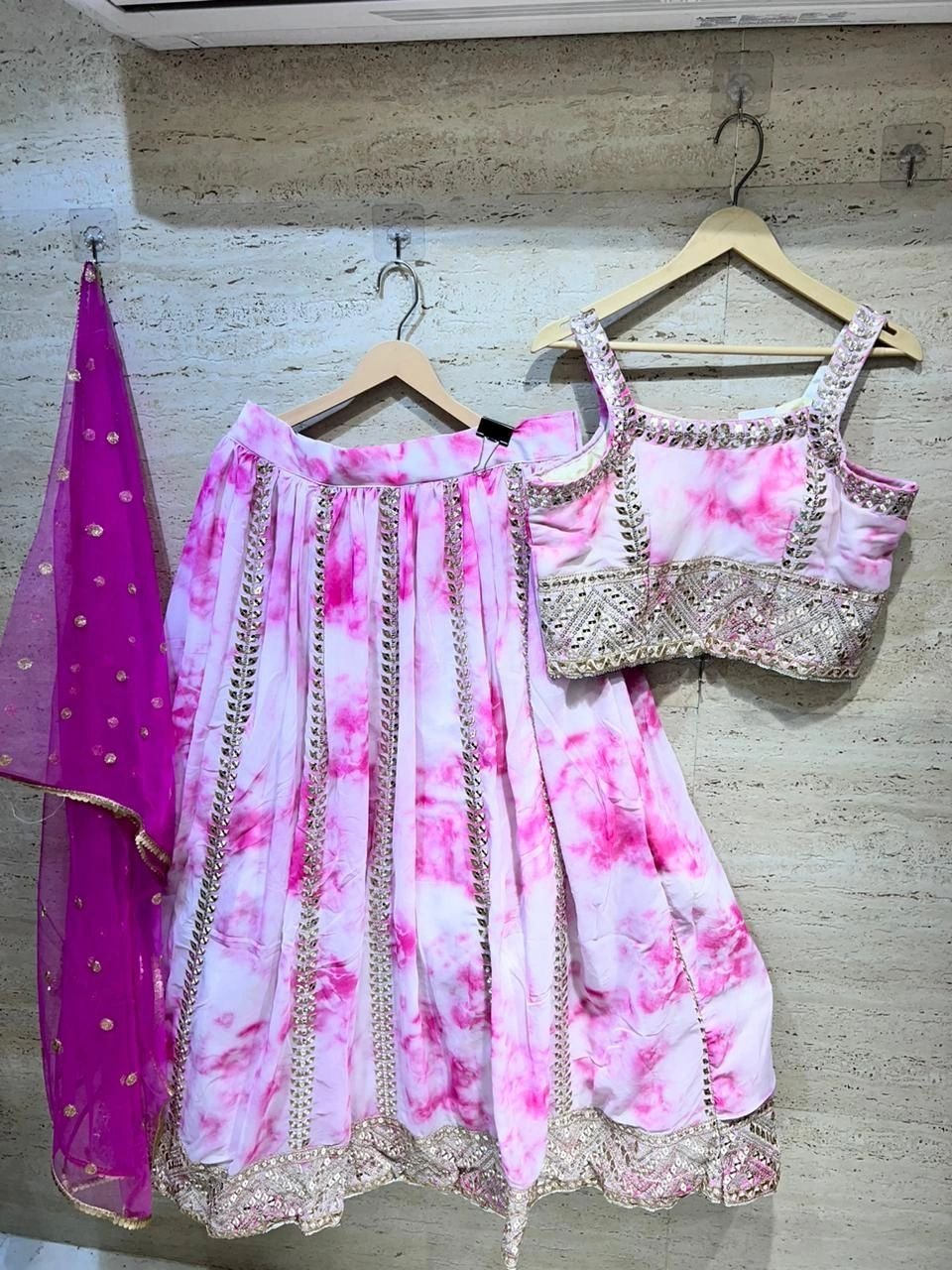 Light Pink Lehenga with blouse