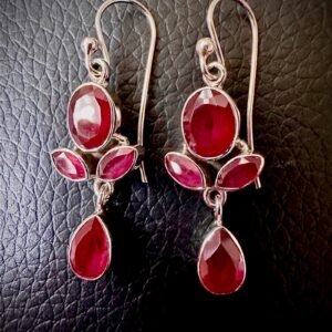 Light Pink Earring - 92.5% Silver