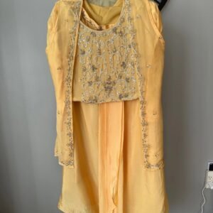 Dhoti lehenga with jacket