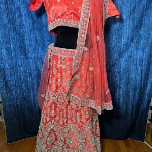 Peach Lehenga